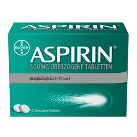 ASPIRIN® 500 mg überzogene Tabletten – bewährte Wirksamkeit gegen Kopfschmerzen