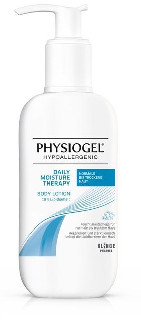 PHYSIOGEL® Daily Moisture Therapy Body Lotion 400ml - normale bis trockene Haut + DMT Duschcreme 50 ml GRATIS