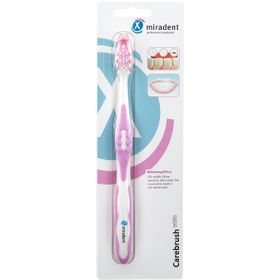 miradent Carebrush white pink