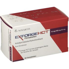 Exforge HCT 10 mg/160 mg/25 mg