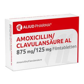 Amoxicillin/Clavulansäure AL 875 mg/125 mg