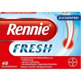 Rennie® Fresh Kautabletten bei Sodbrennen