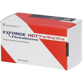 EXFORGE HCT 5mg/160 mg/12,5 mg