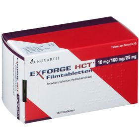 EXFORGE HCT 5mg/160 mg/25 mg