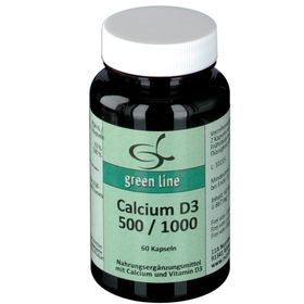 green line NUTRITHEKE Calcium D3 500/1002