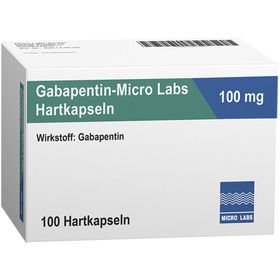 Gabapentin-Micro Labs 100 mg