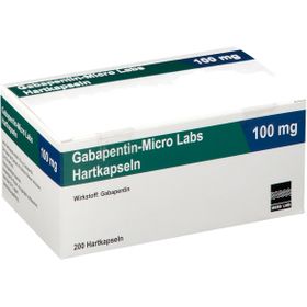 Gabapentin-Micro Labs 100 mg