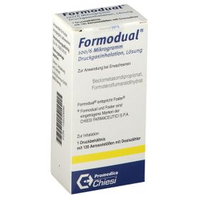 Formodual® 100/6 µg 120 Hub Dosieraerosol