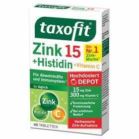 taxofit® Zink + Histidin + Vitamin C