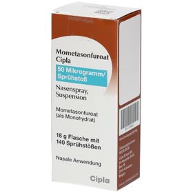 Mometasonfuroat Cipla 50 Mikrogramm/Sprühstoß