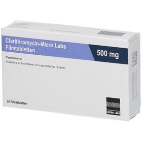 Clarithromycin Micro Labs 500 mg