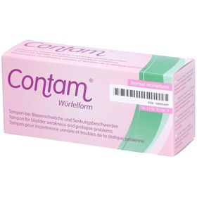 Contam® Vaginaltampon Würfelform Startset