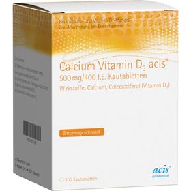 Calcium Vitamin D3 acis® 500 mg / 400 I.E.