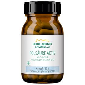 Heidelberger Chlorella® Folsäure aktiv + Vit. B12 aktiv