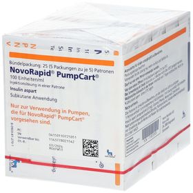 NovoRapid® PumpCart® 100 Einheiten/ml
