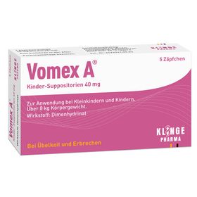Vomex A® 40 mg Kinder-Suppositorien