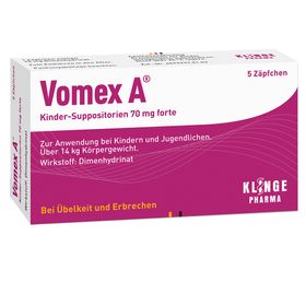 Vomex A® Kinder-Suppositorien 70 mg forte