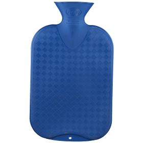 fashy Wärmflasche glatt saphir