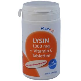 MediFit Lysin 1.000mg + Vitamin C