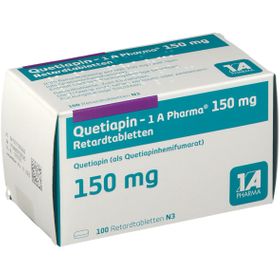 Quetiapin 1A Pharma® 150Mg