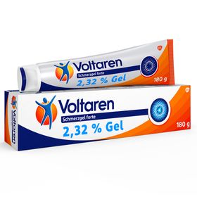 Voltaren Schmerzgel forte 23,2 mg/g Gel mit Diclofenac + Voltaren Reiseführer GRATIS