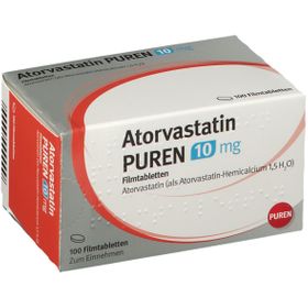 Atorvastatin PUREN 10 mg