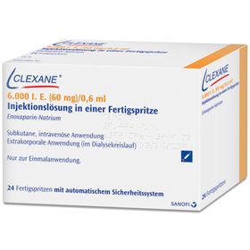 CLEXANE® 6000 I.E. 60 mg/0,6ml