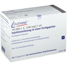 CLEXANE® 10000 I.E. 100 mg/ml