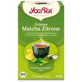 YOGI TEA® Grüntee Matcha Zitrone, Grüner Bio-Tee