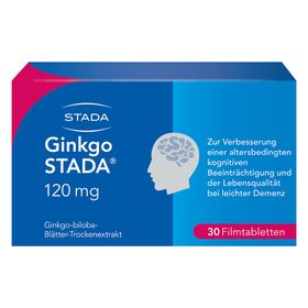 Ginkgo Biloba STADA® 120 mg bei Gedächtnis- und Konzentrationsstörungen