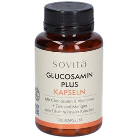 sovita Glucosamin Plus Kapseln – mit Chondroitin, Vitaminen, Zink & Mangan