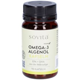 Sovita Omega-3 Algenöl Kapseln – EPA + DHA aus Mikroalgen