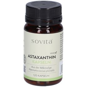 sovita Astaxanthin Kapseln – aus Mikroalgen, vegan