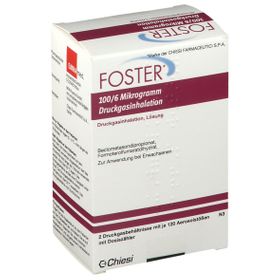 Foster 100/6 µg 120 Hub Dosieraerosol