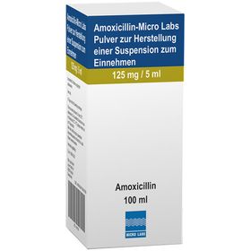 Amoxicillin-Micro Labs 125 mg/5 ml