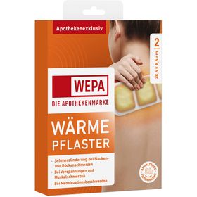 WEPA Wärmepflaster bei Nacken- & Rückenschmerzen 28,5 x 8,5 cm