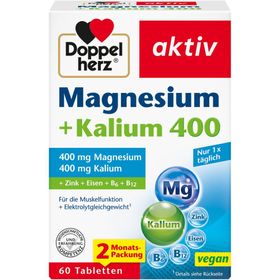 Doppelherz® aktiv Magnesium +Kalium 400
