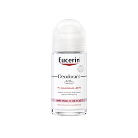 Eucerin® Deodorant Roll-on Empfindliche Haut 48h 0% Aluminium- Jetzt 20 % sparen* mit eucerin20