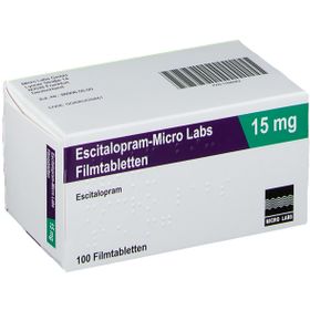 Escitalopram micro labs 15 mg