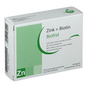 Zink + Biotin Biofrid