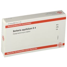 DHU Berberis Aquifolium D4