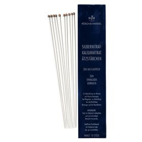 Silbernitrat-Kaliumnitrat-Ätzstäbchen 10 x 200 mm elastisch