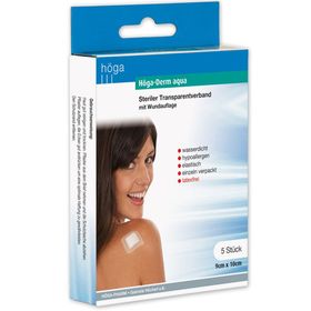 Höga-Derm aqua steriler Transparentverband mit Wundauflage 9 x 10 cm