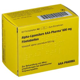 Alpha-Liponsäure AAA-Pharma® 600 mg