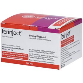 FERINJECT 50 mg Eisen/ml Injektions-/Infusionslsg.