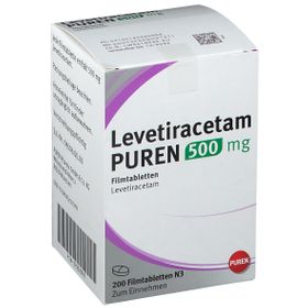 Levetiracetam PUREN 500 mg