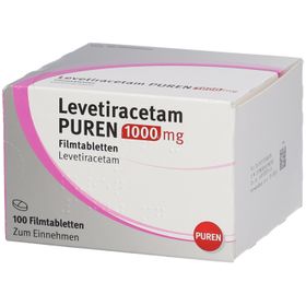 Levetiracetam PUREN 1000 mg