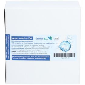 AQUA MARINA D 6 Ampullen