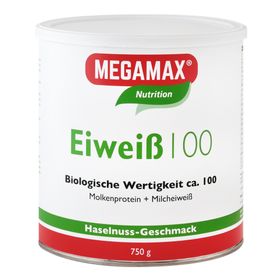 MEGAMAX® Nutrition Eiweiß 100 Haselnuss-Geschmack