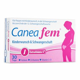 CANEAFEM 1 Extrafolate-S Kapseln Kinderwunsch & Schwangerschaft